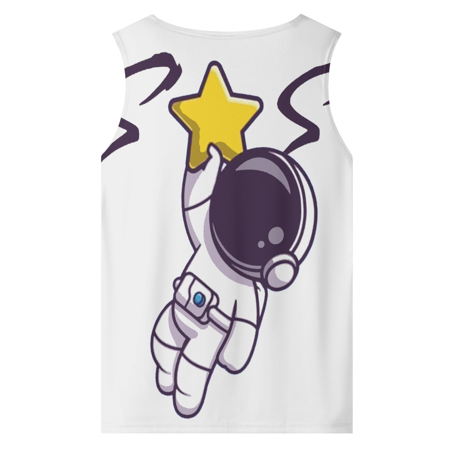 Space Man 23 Mens Vest Shirt