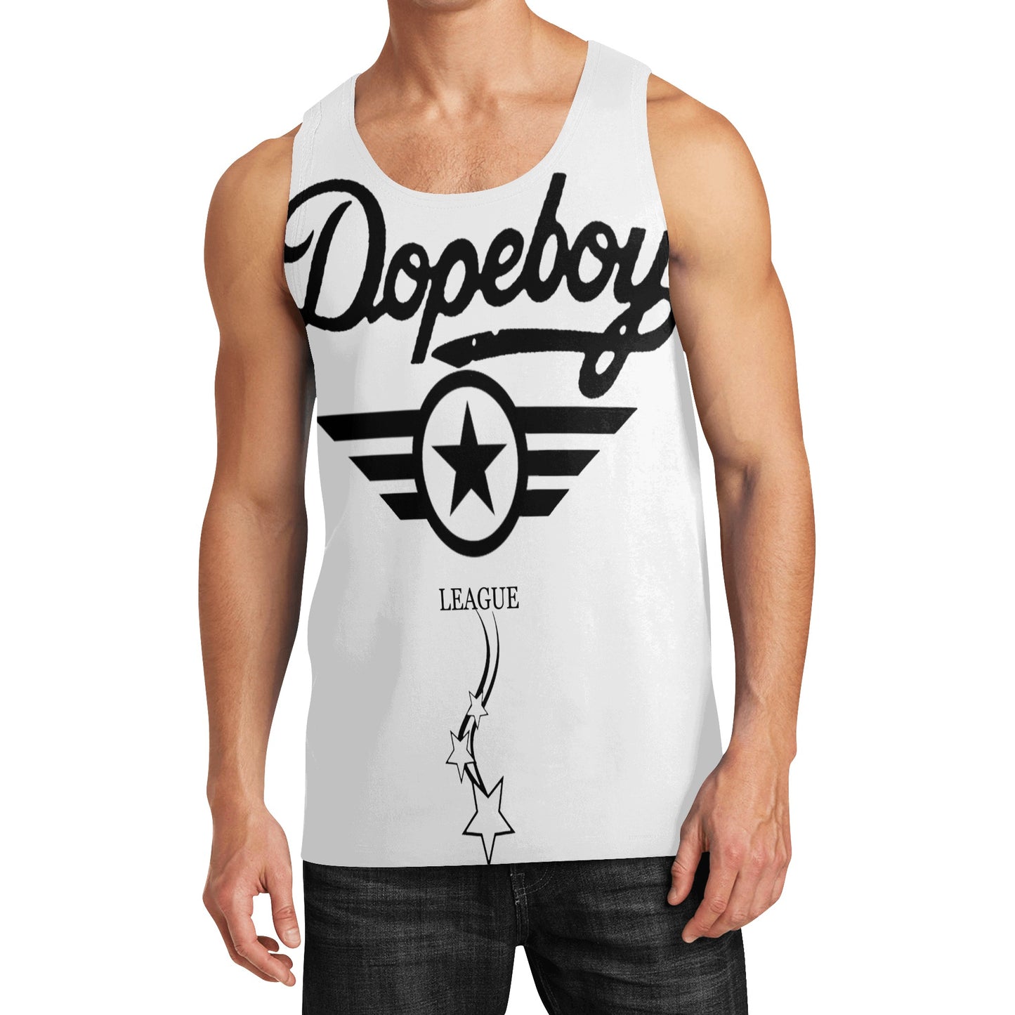 Dope Boy League Mens Vest Shirt