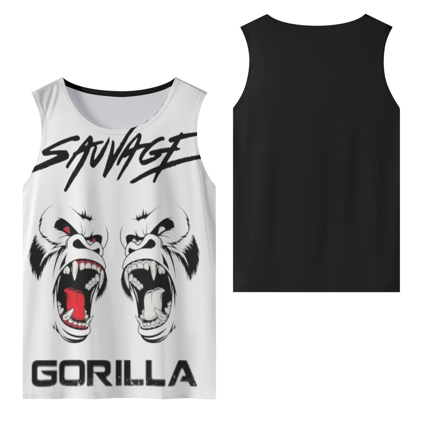 Sauvage Gorilla  Mens Vest Shirt