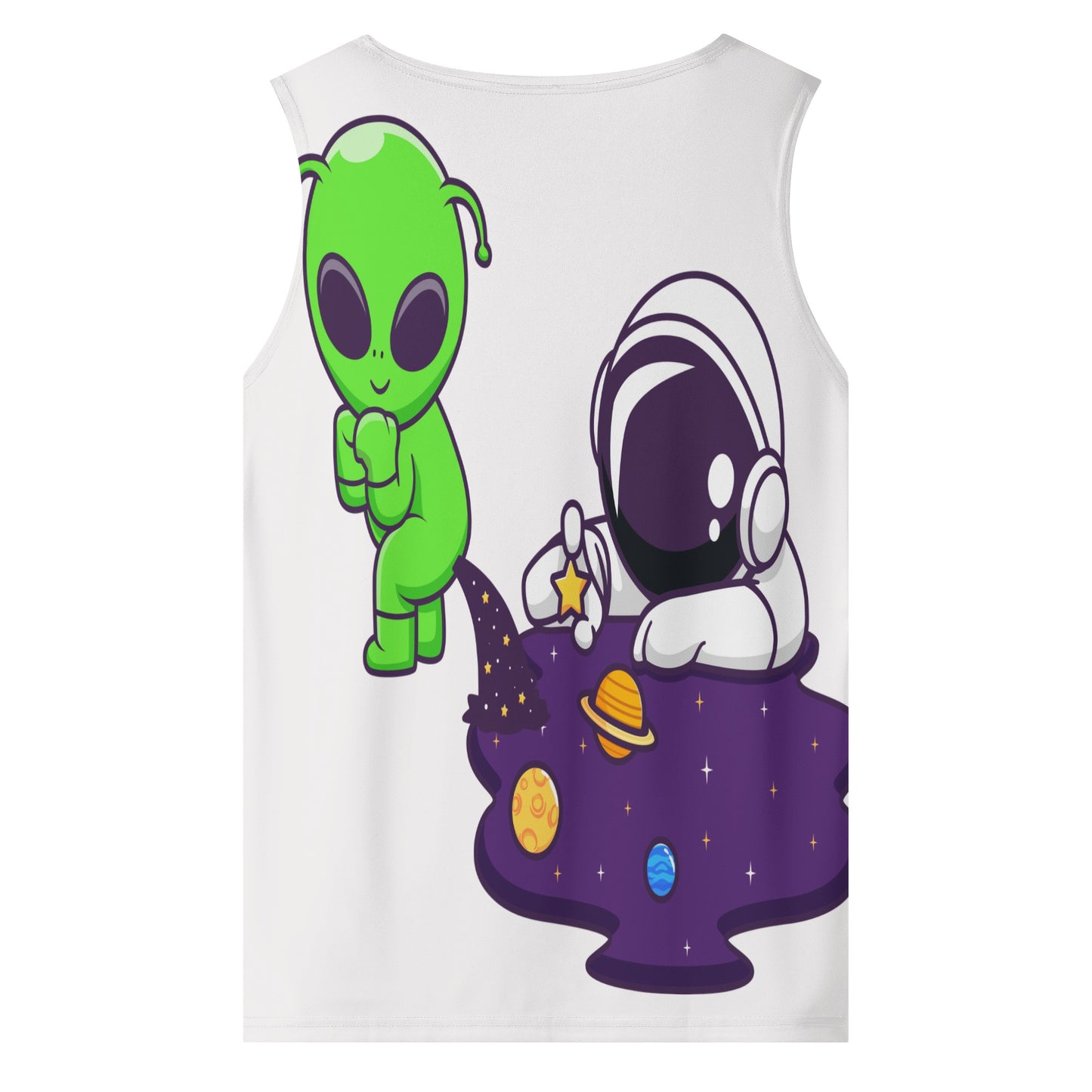 Space Aliens Mens Vest Shirt