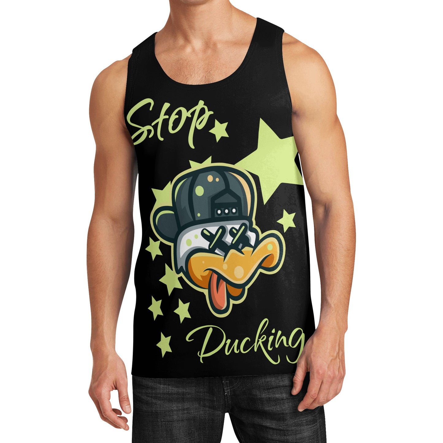 Stop Ducking 3.0 Mens Vest Shirt