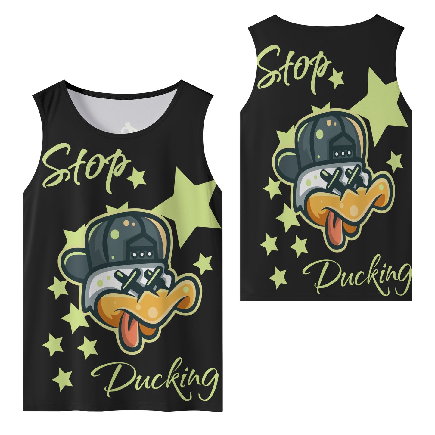 Stop Ducking 3.0 Mens Vest Shirt