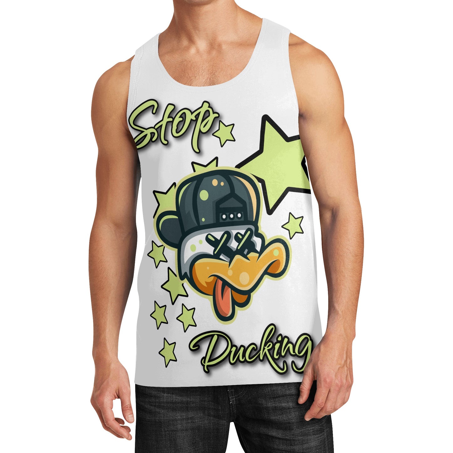 Stop Ducking 3.0 Mens Vest Shirt