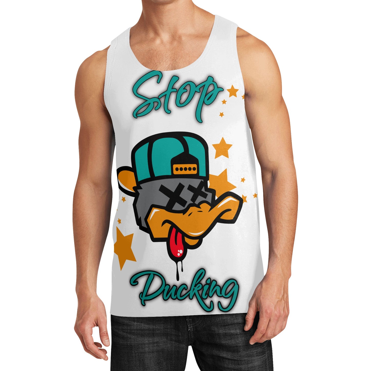 Stop Ducking 3.0 Mens Vest Shirt