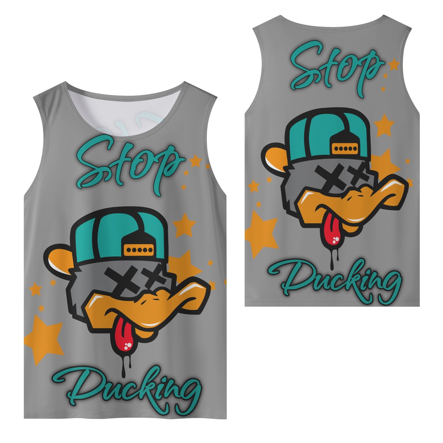 Stop Ducking 3.0 Mens Vest Shirt