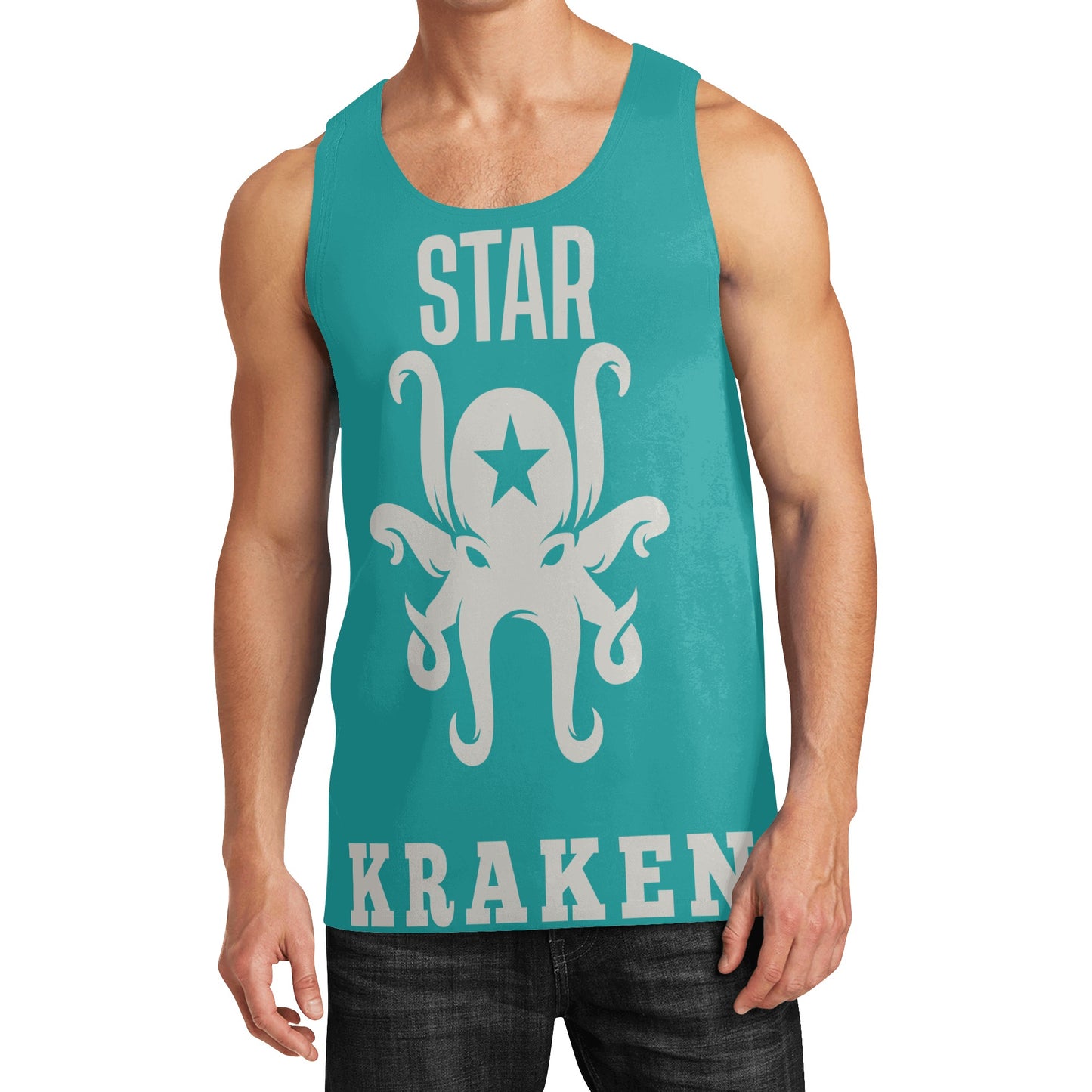 Star Kraken Mens Vest Shirt