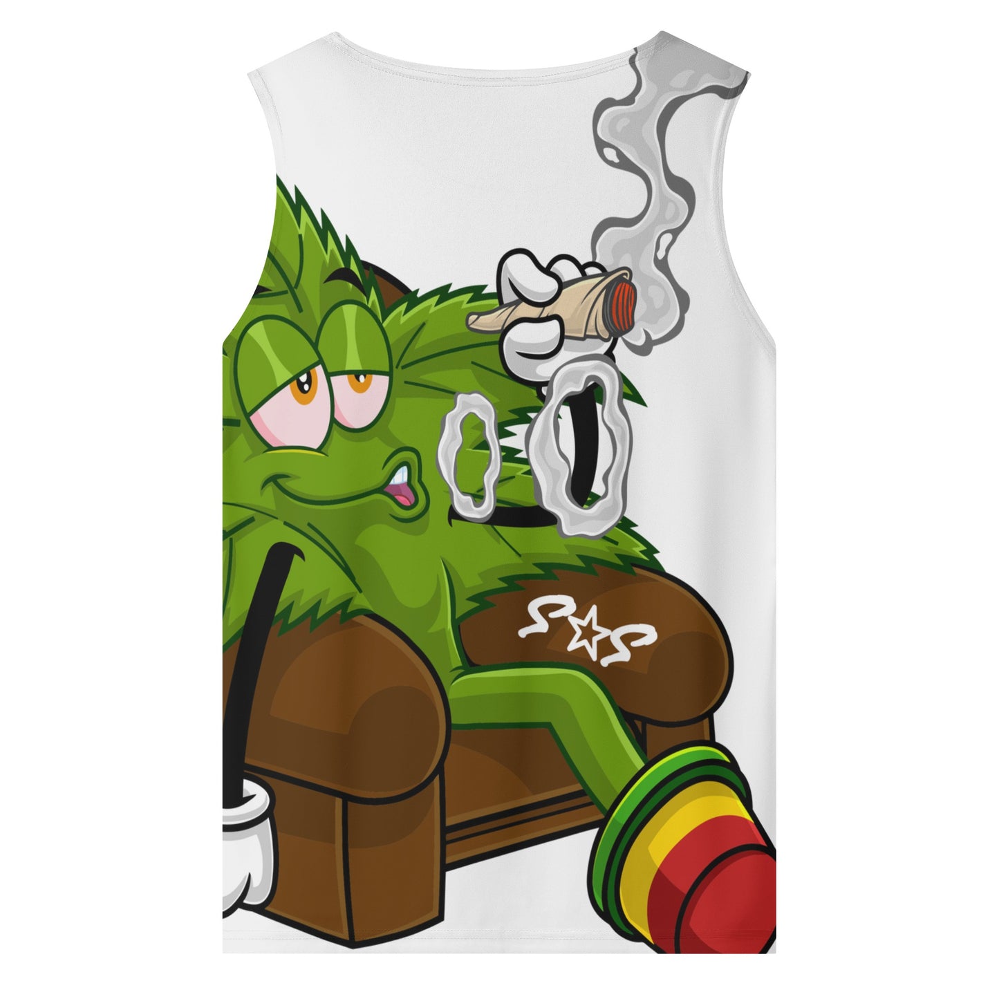 Leaf Me Alone 4/20 Edition Mens Vest Shirt