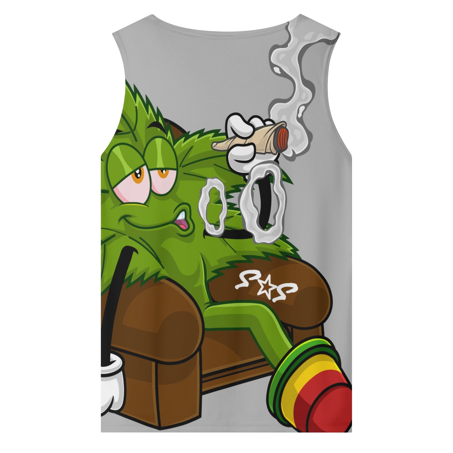 Leaf Me Alone 4/20 Edition Mens Vest Shirt