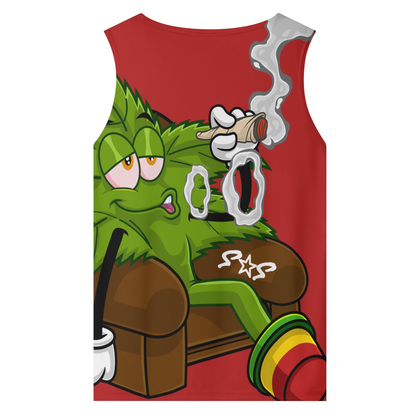 Leaf Me Alone 4/20 Edition Mens Vest Shirt