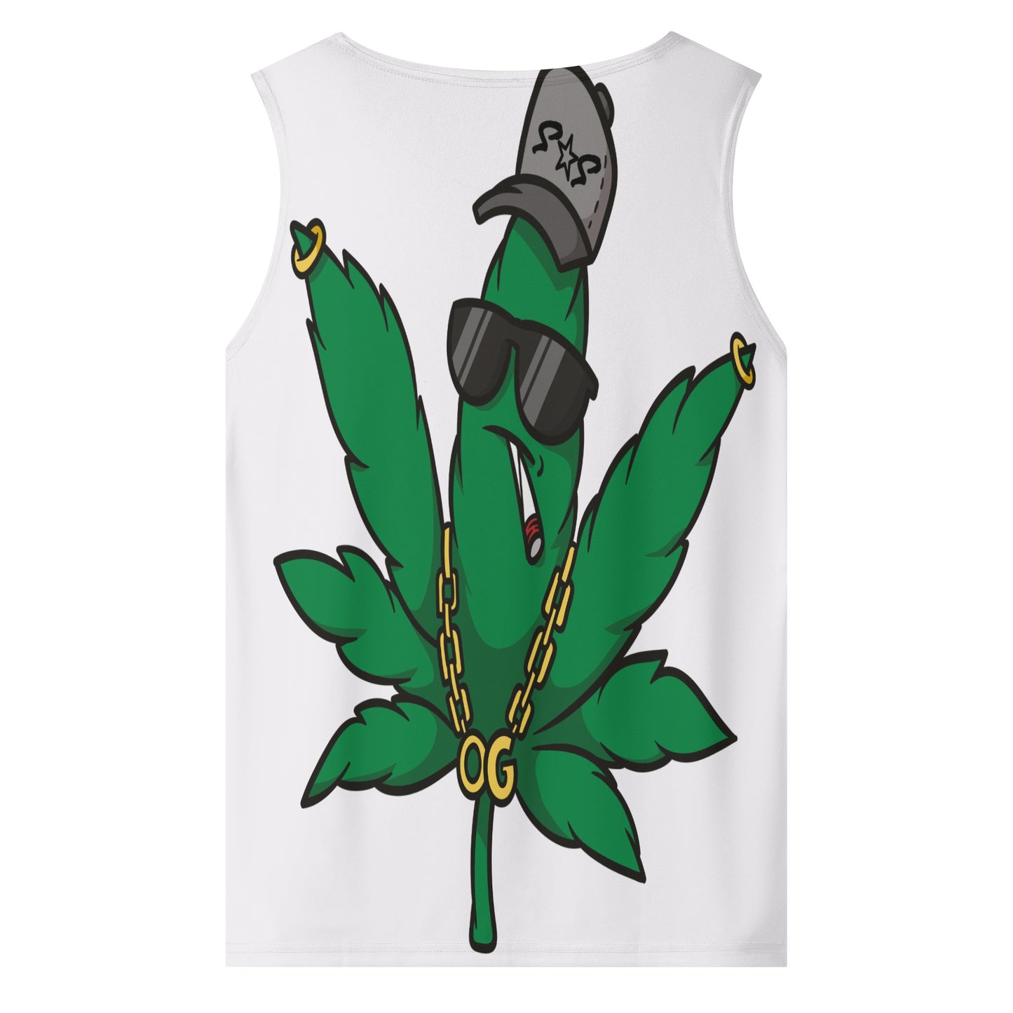 Leaf Me Alone 4/20 Edition Mens Vest Shirt