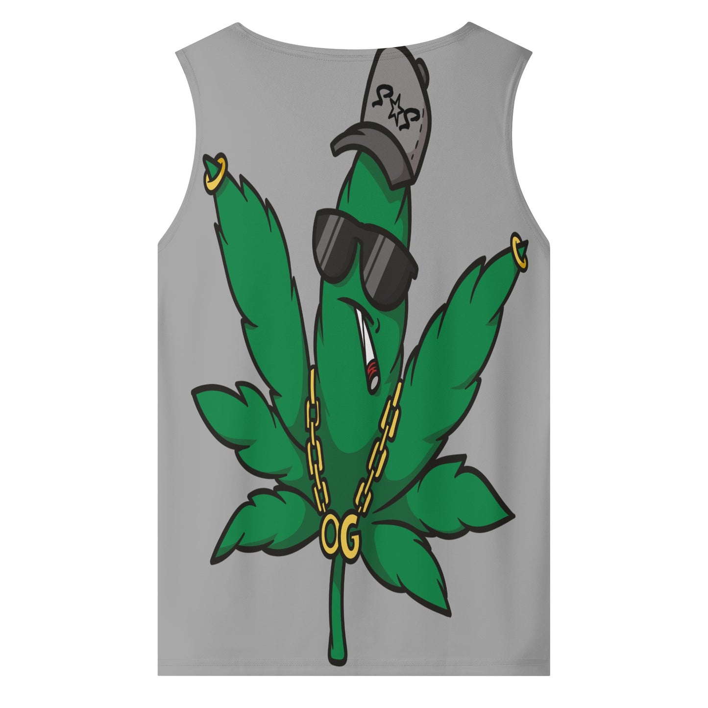 Leaf Me Alone 4/20 Edition Mens Vest Shirt