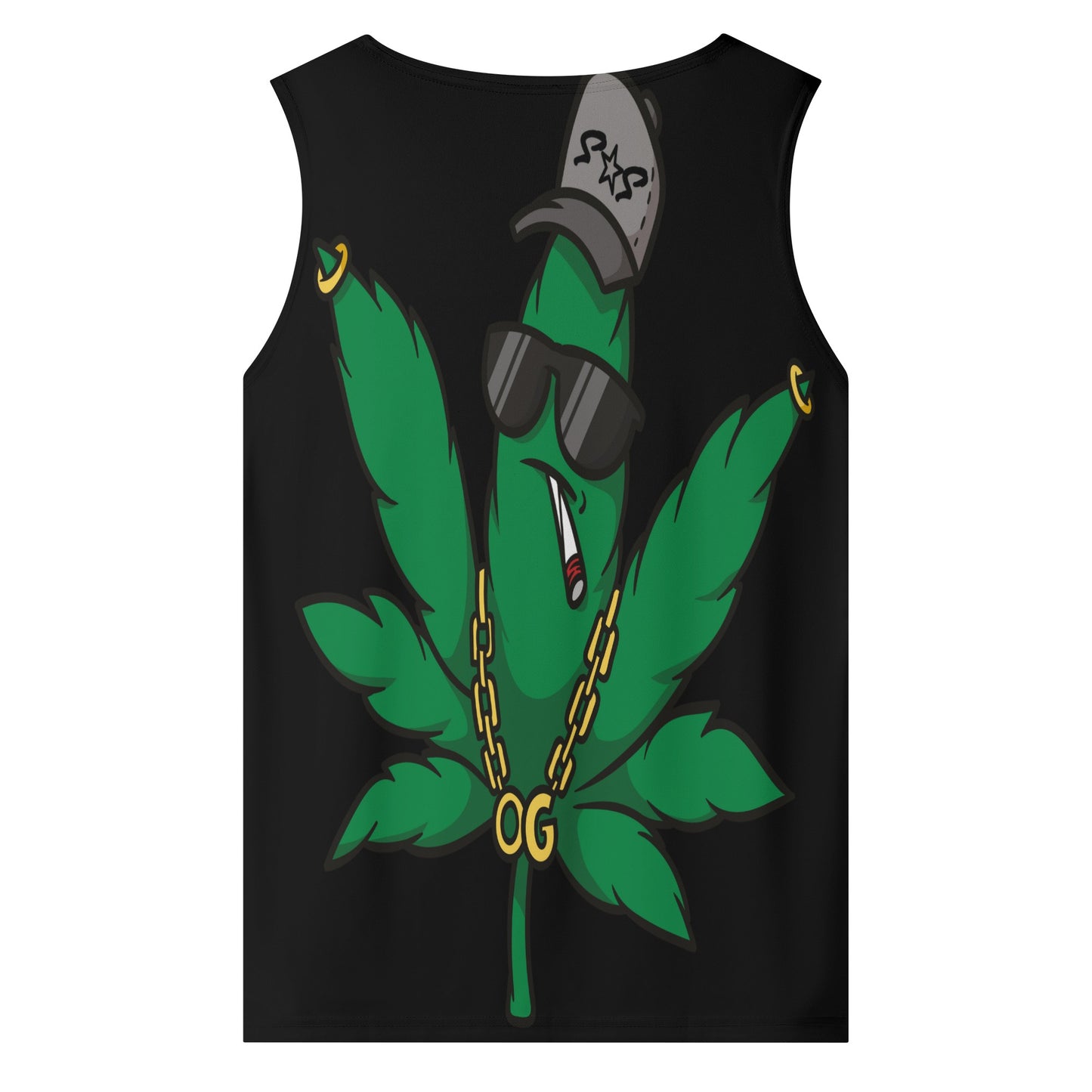 Leaf Me Alone 4/20 Edition Mens Vest Shirt