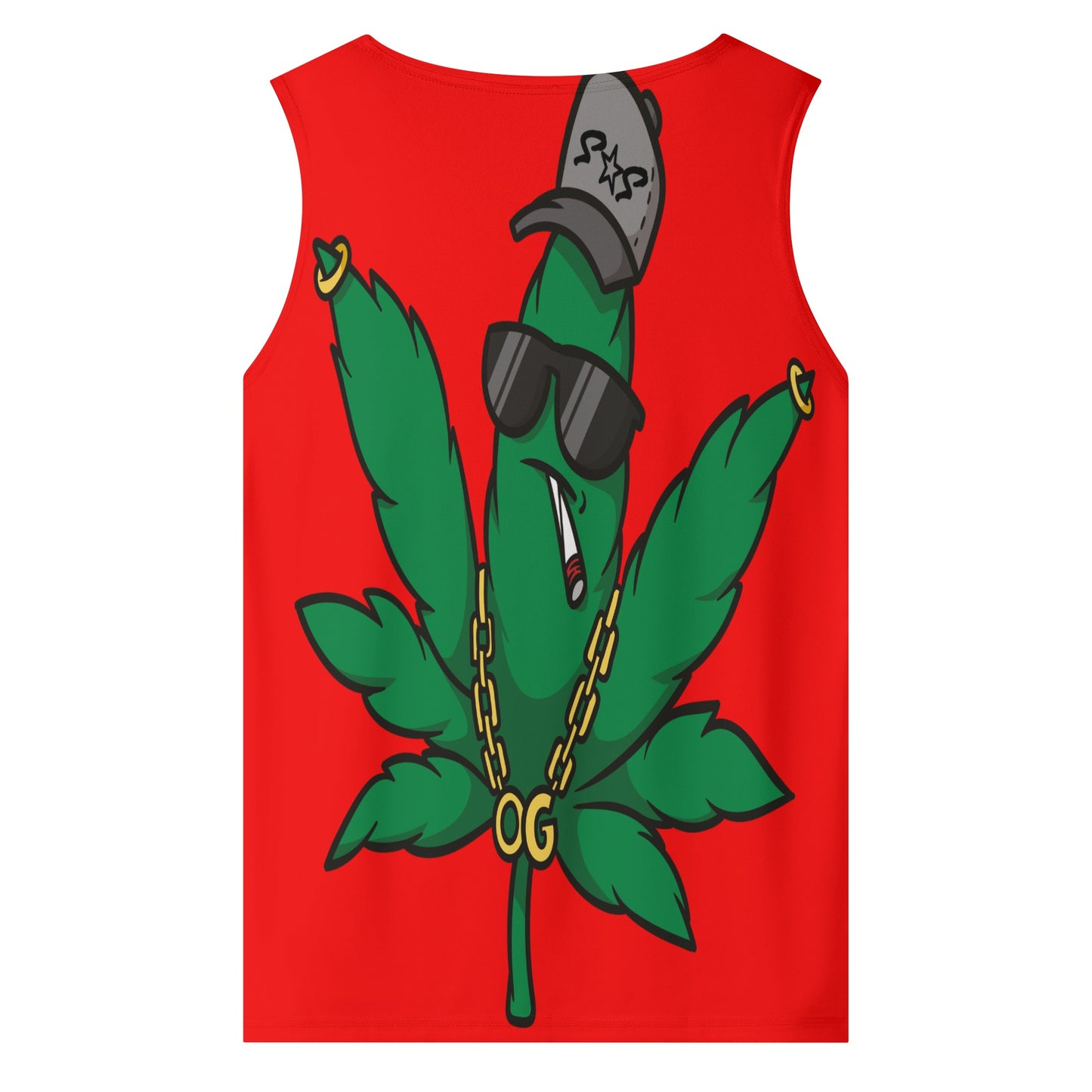 Leaf Me Alone 4/20 Edition Mens Vest Shirt