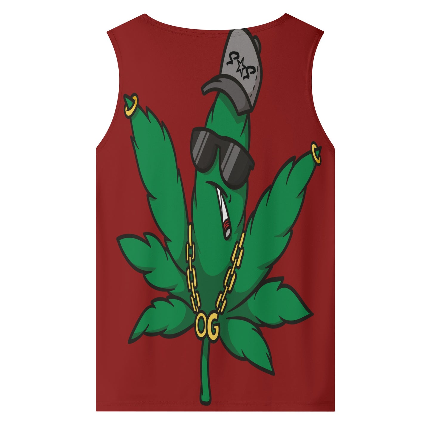 Leaf Me Alone 4/20 Edition Mens Vest Shirt