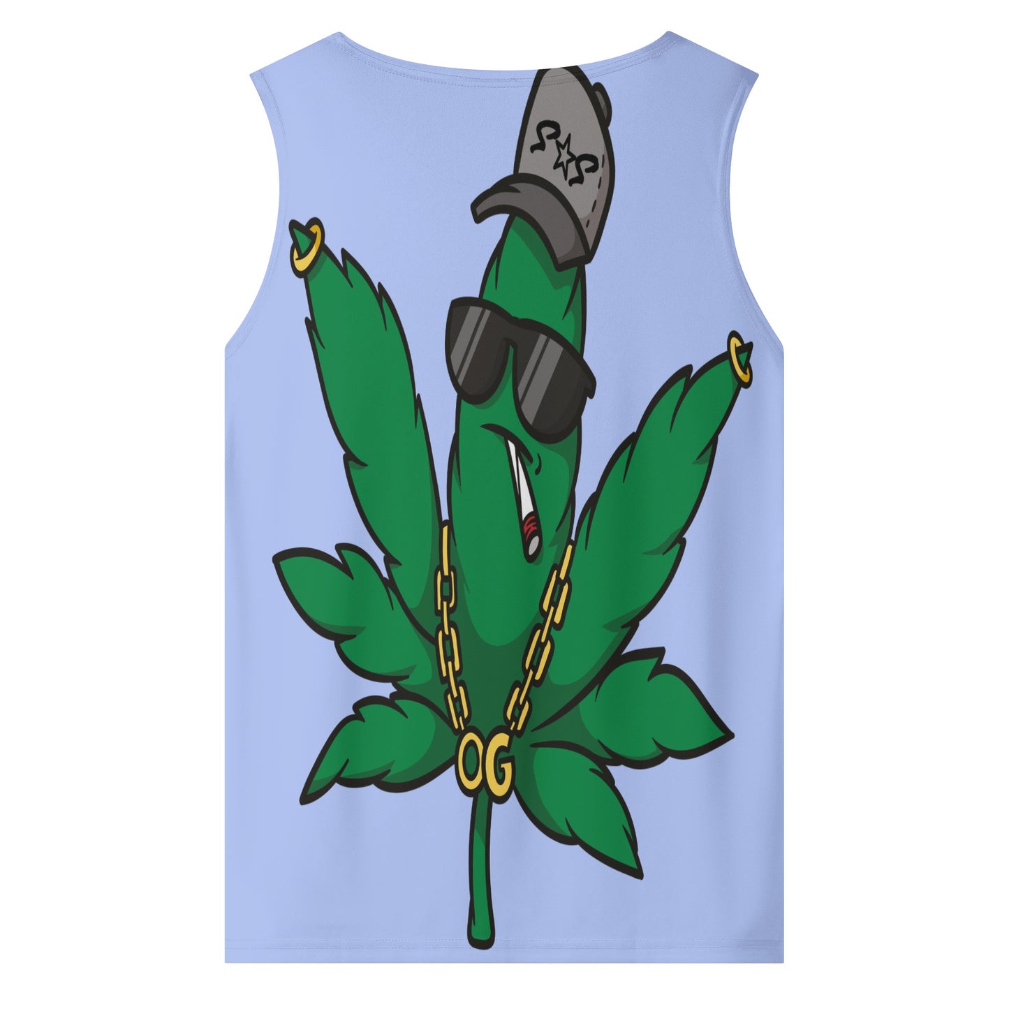 Leaf Me Alone 4/20 Edition Mens Vest Shirt