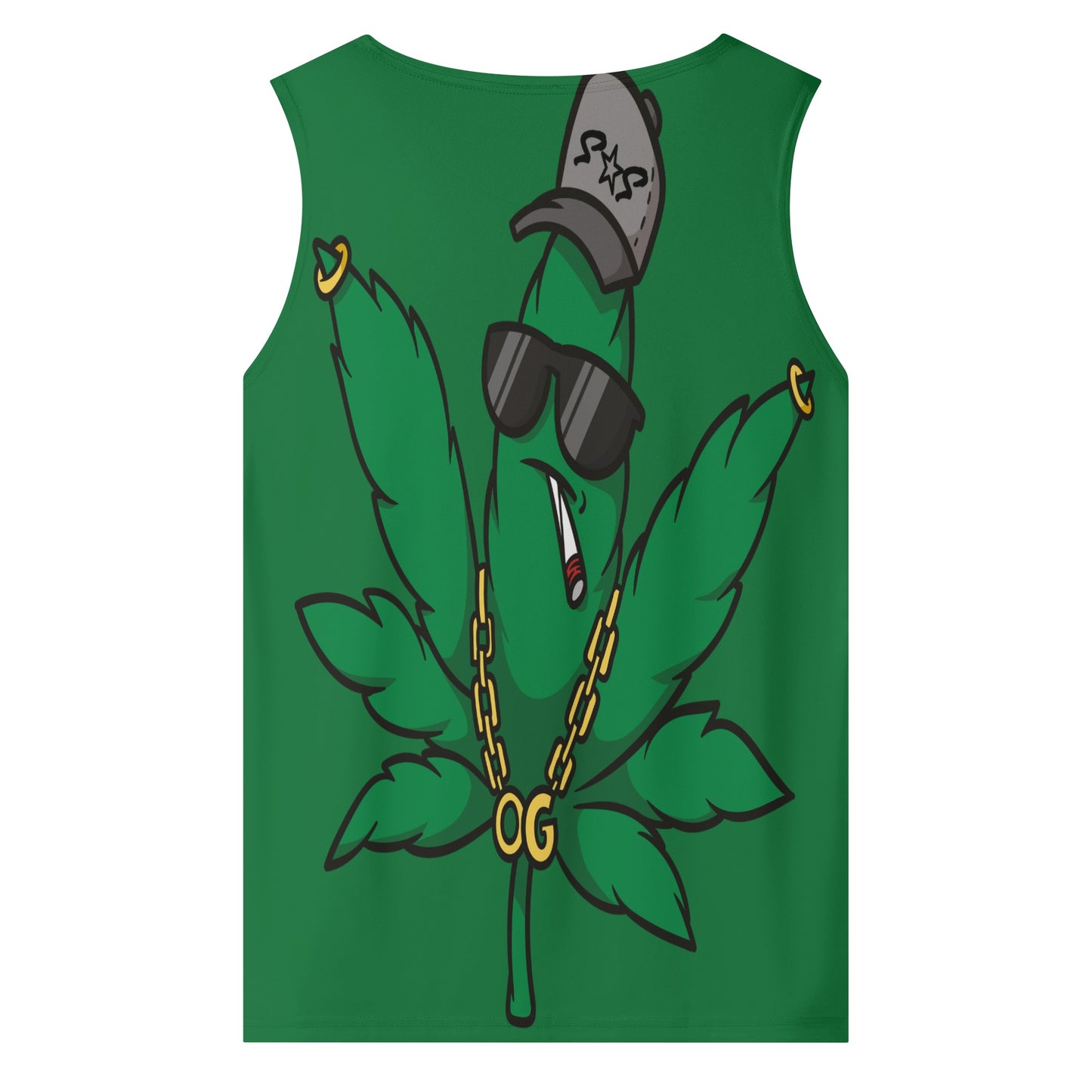 Leaf Me Alone 4/20 Edition Mens Vest Shirt