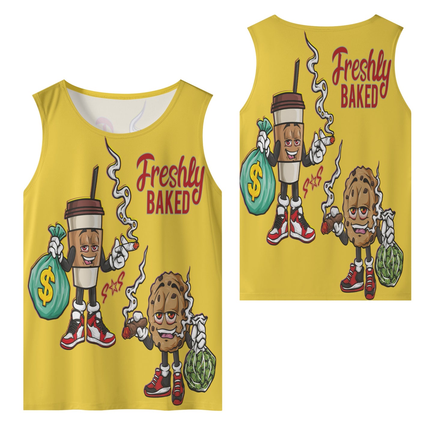 Freshly Baked 4/20 Edition Men's Vest Shirt