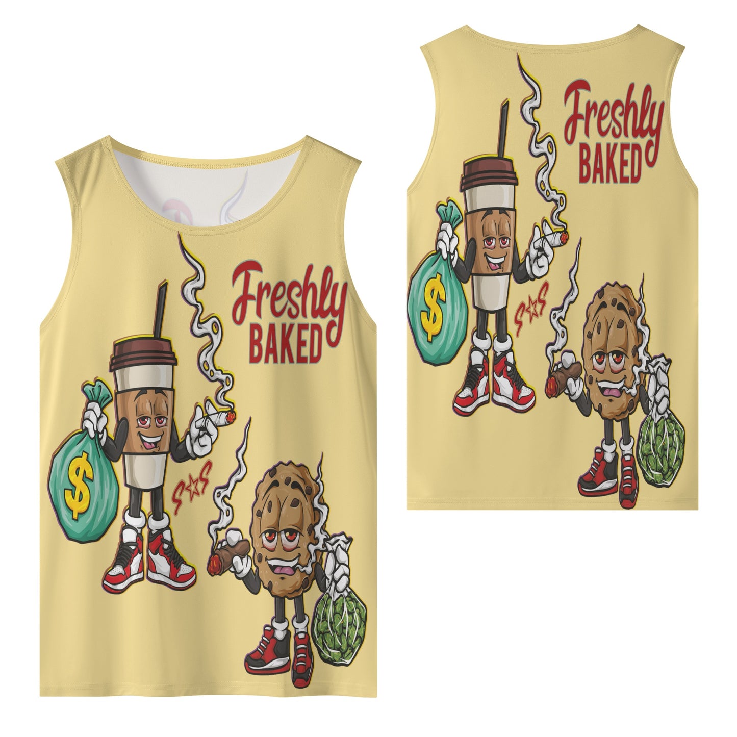 Freshly Baked 4/20 Edition Men's Vest Shirt