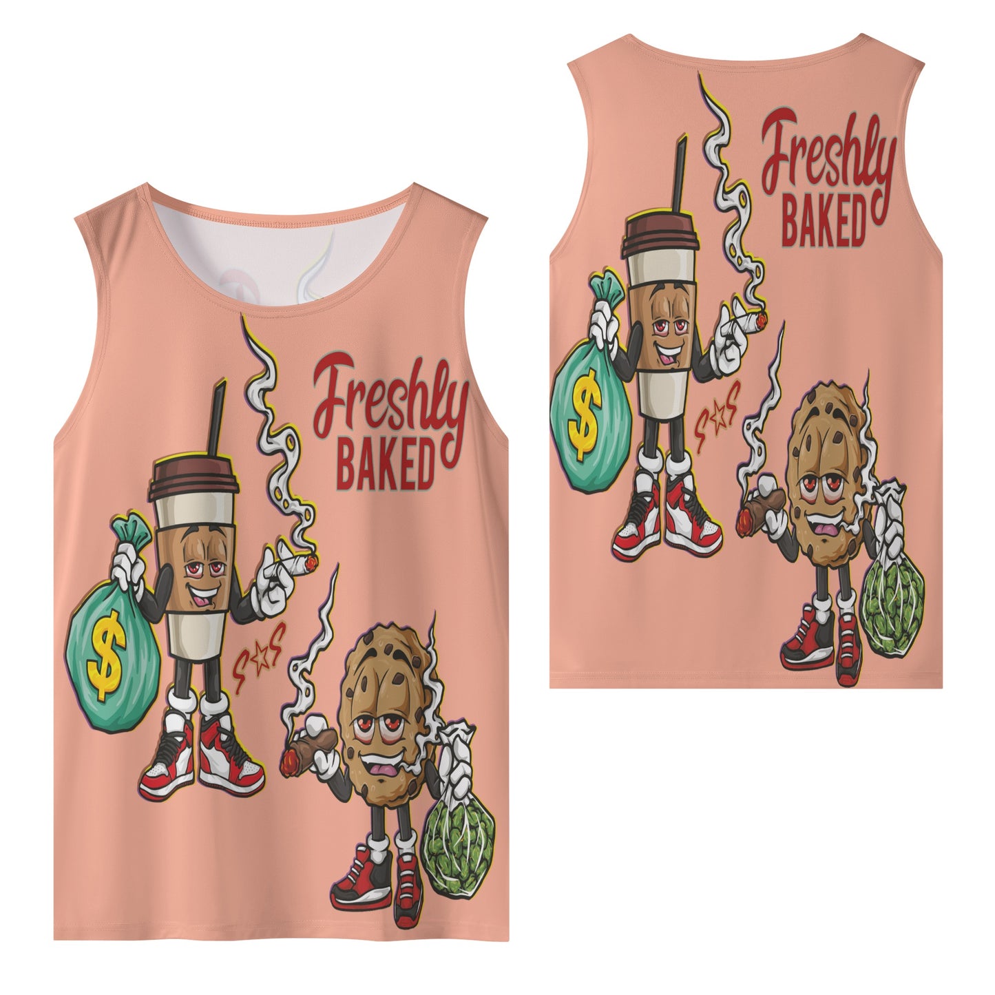 Freshly Baked 4/20 Edition Men's Vest Shirt