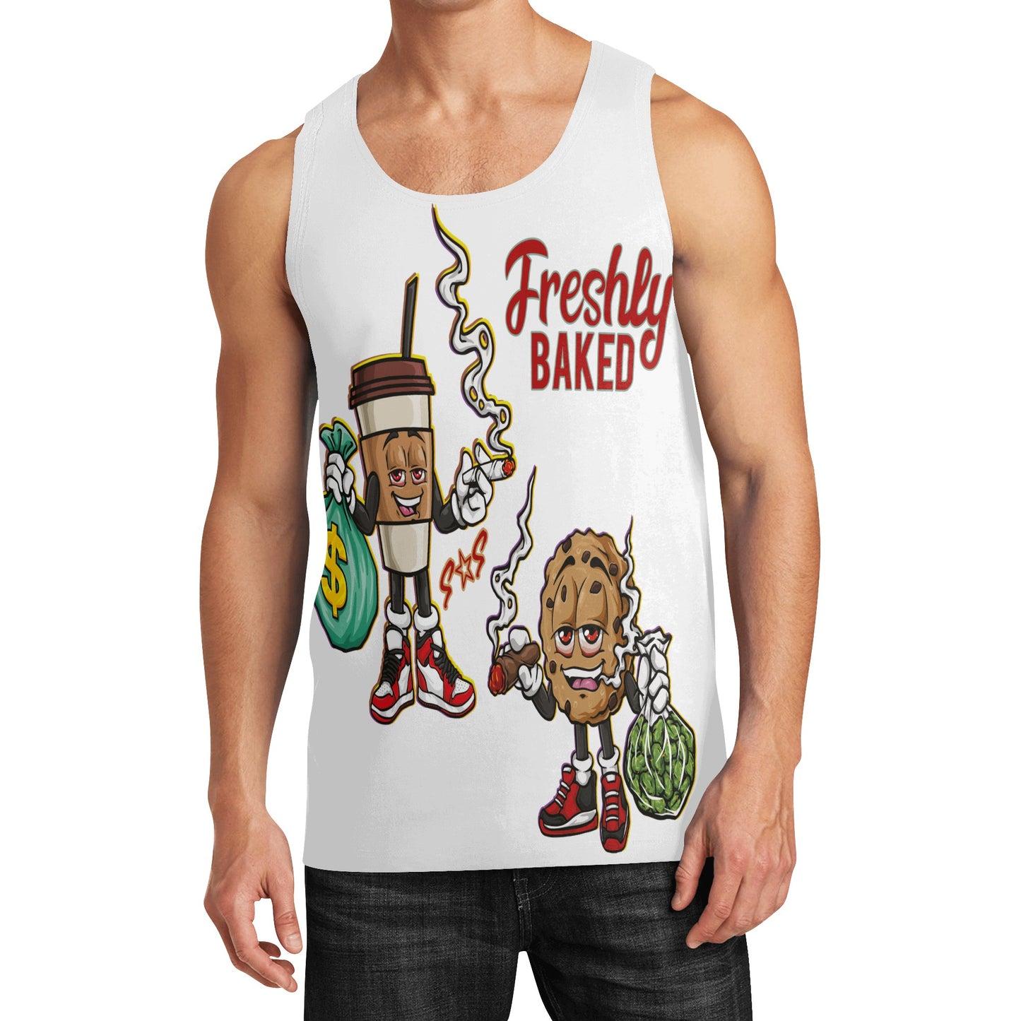 Freshly Baked 4/20 Edition Men's Vest Shirt