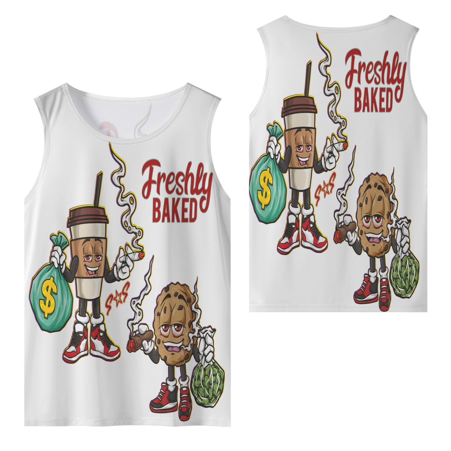 Freshly Baked 4/20 Edition Men's Vest Shirt