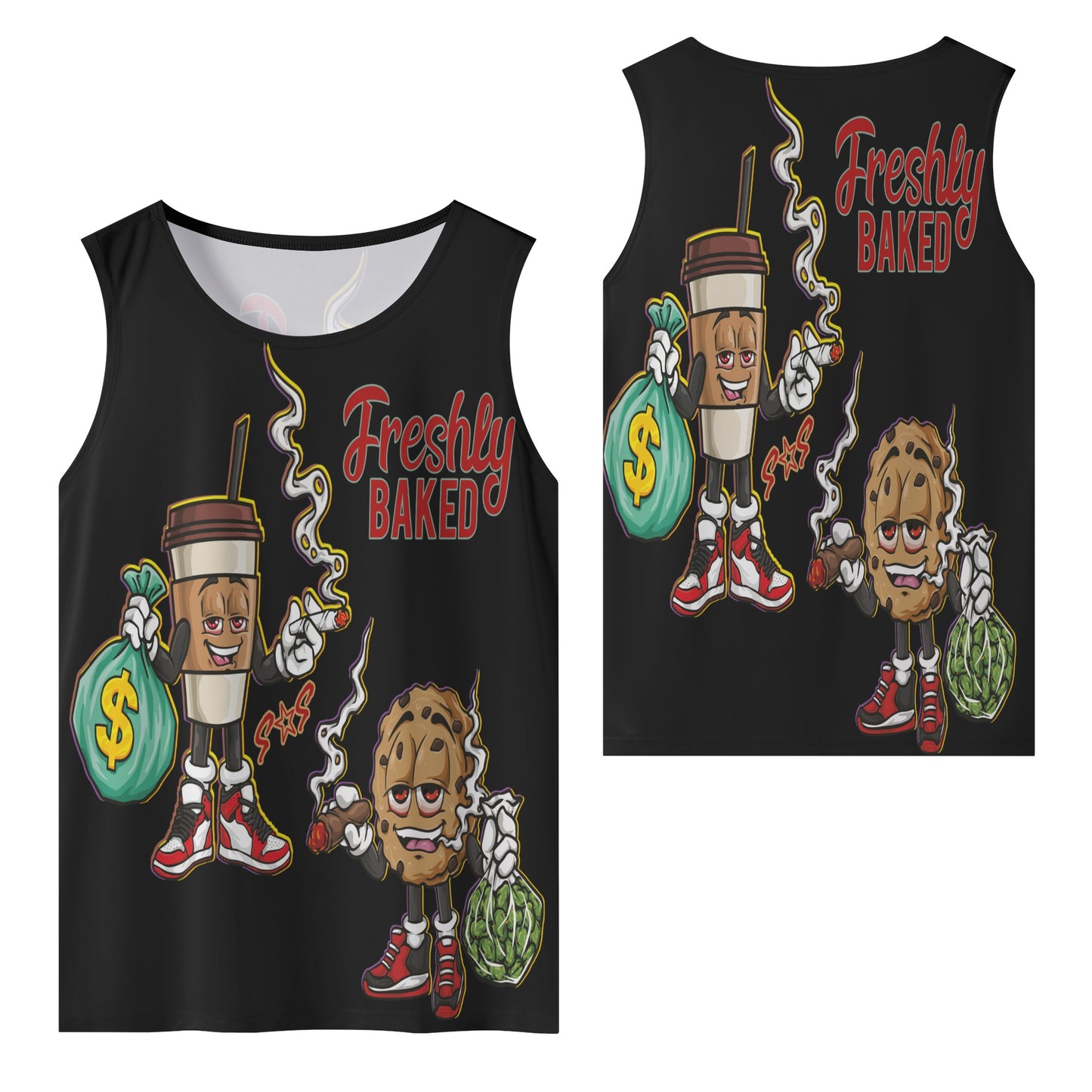 Freshly Baked 4/20 Edition Men's Vest Shirt