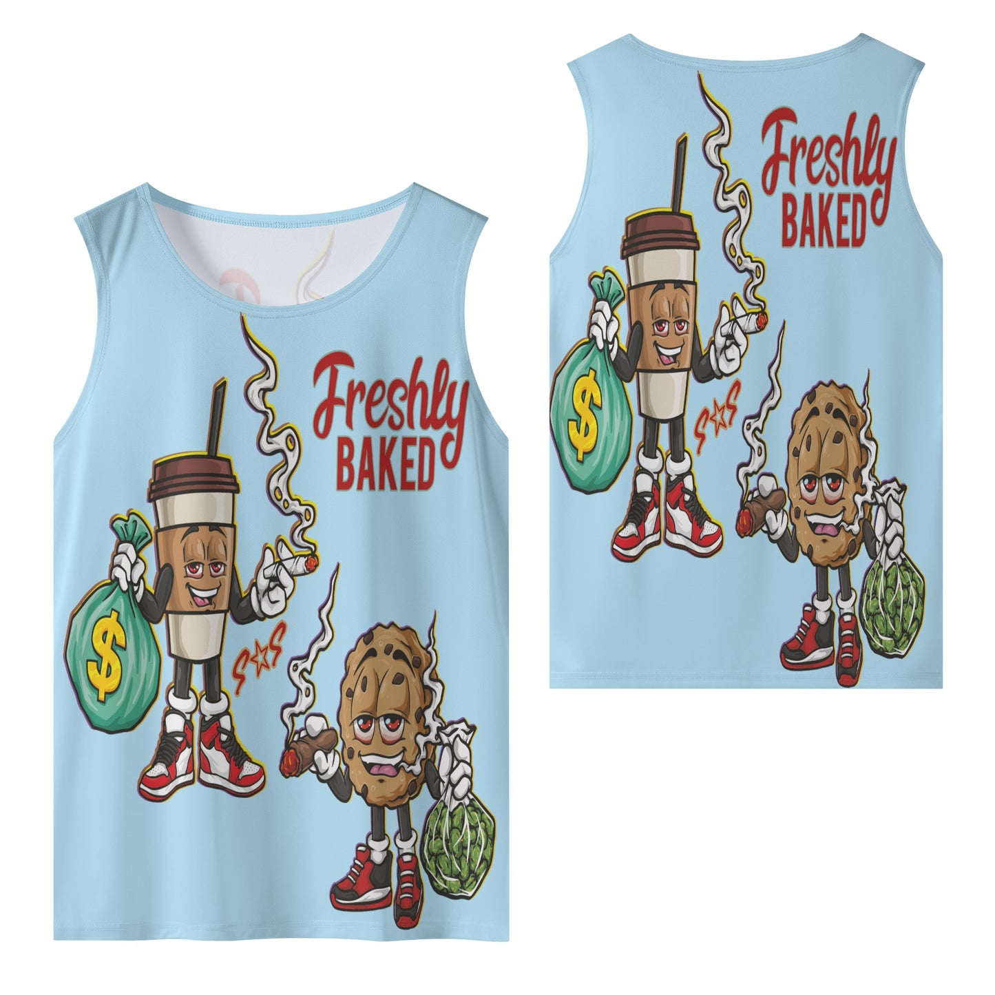 Freshly Baked 4/20 Edition Men's Vest Shirt