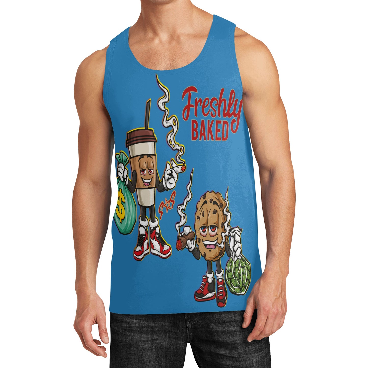 Freshly Baked 4/20 Edition Men's Vest Shirt