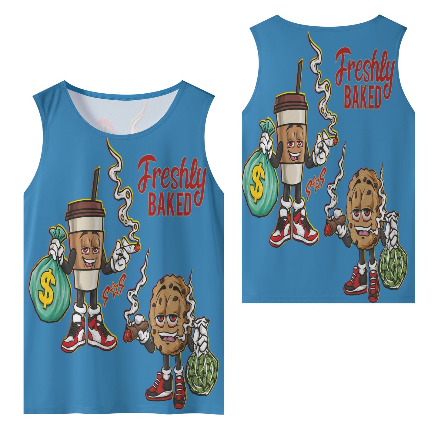 Freshly Baked 4/20 Edition Men's Vest Shirt