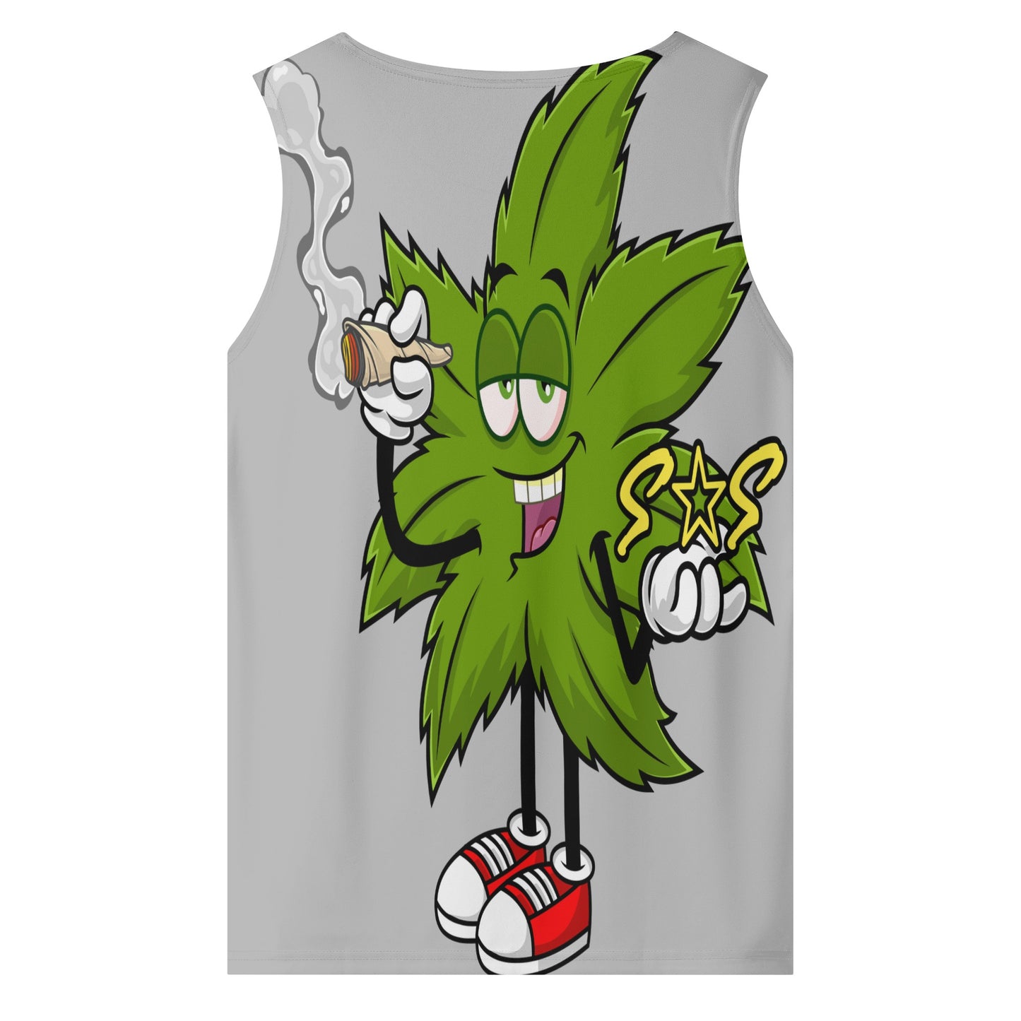 Leaf Me Alone 4/20 Edition Mens Vest Shirt