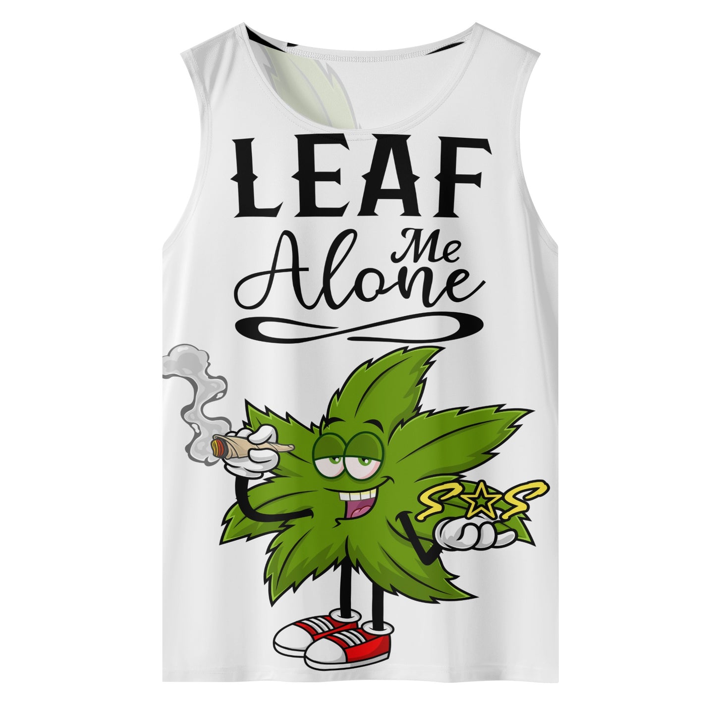 Leaf Me Alone 4/20 Edition 2.0 Mens Vest Shirt