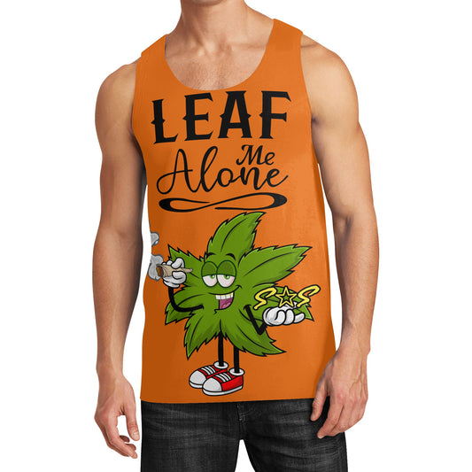 Leaf Me Alone 4/20 Edition 2.0 Mens Vest Shirt