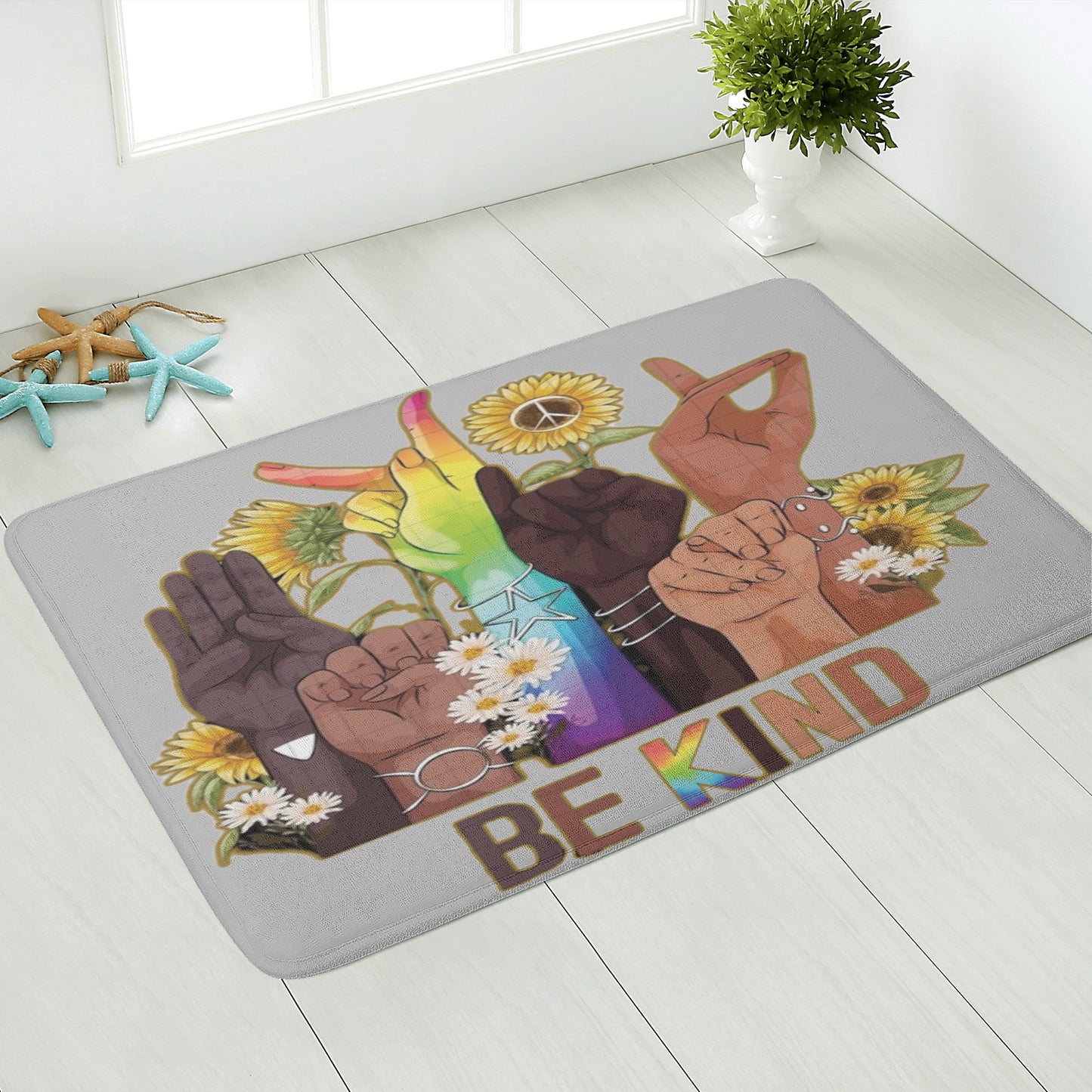 Be Kind (Pride Edition) Plush Doormat