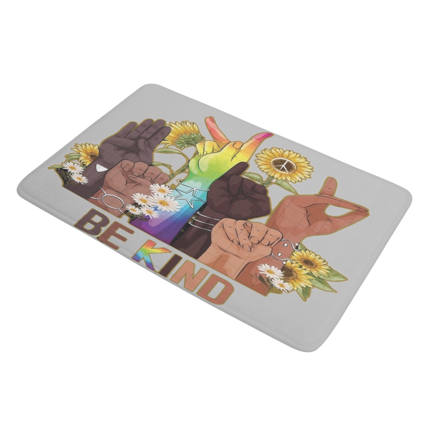 Be Kind (Pride Edition) Plush Doormat