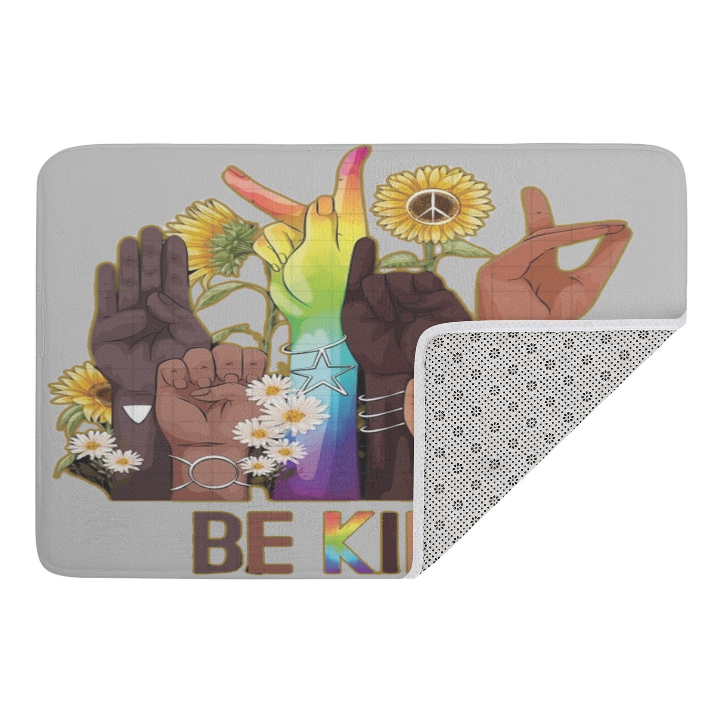 Be Kind (Pride Edition) Plush Doormat