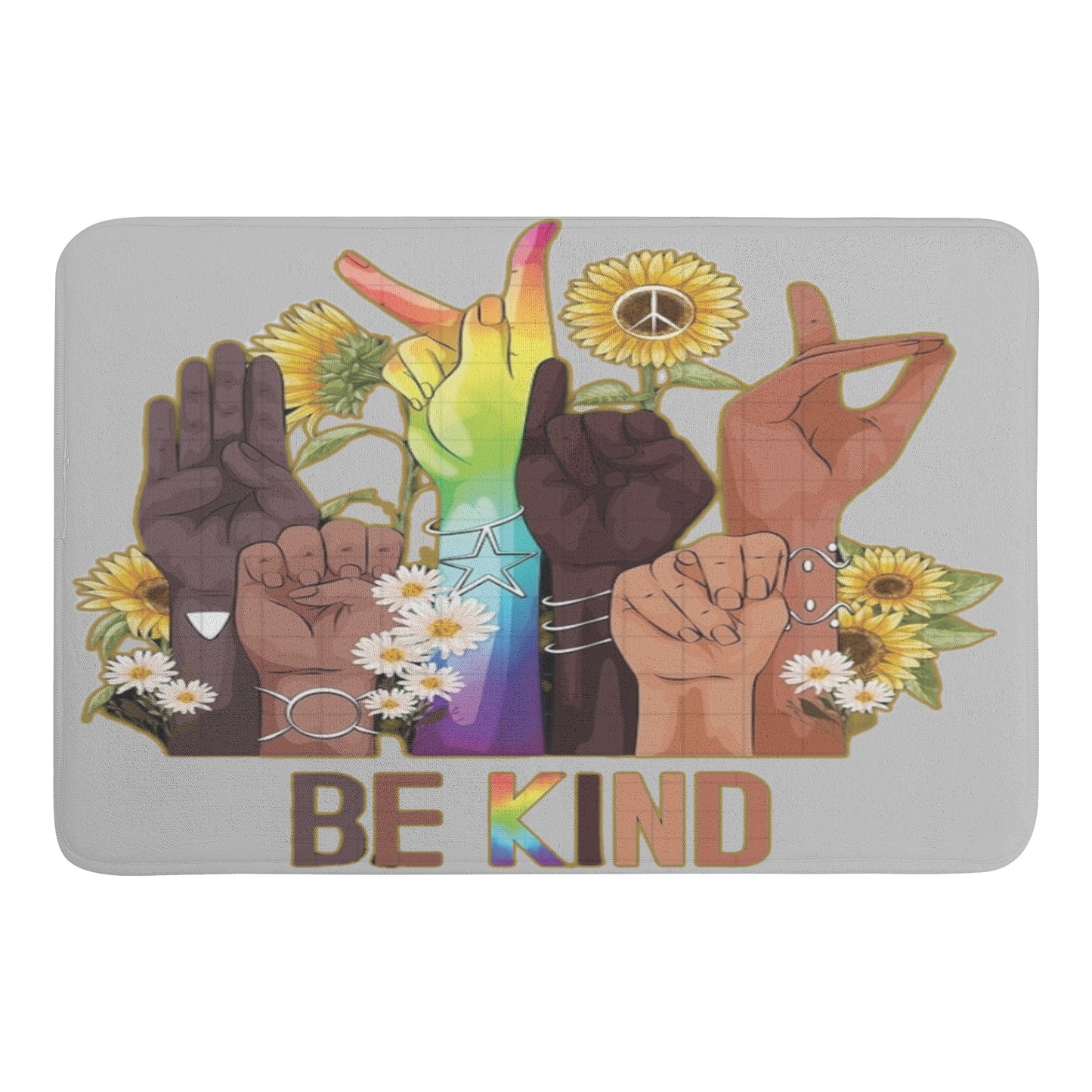 Be Kind (Pride Edition) Plush Doormat