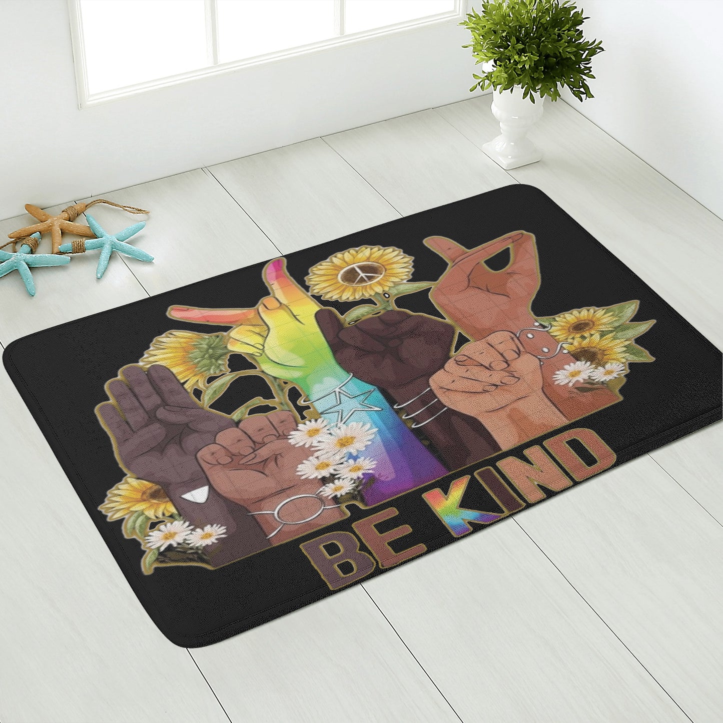 Be Kind (Pride Edition) Plush Doormat