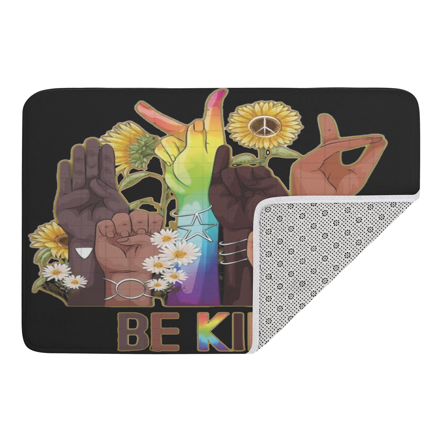 Be Kind (Pride Edition) Plush Doormat