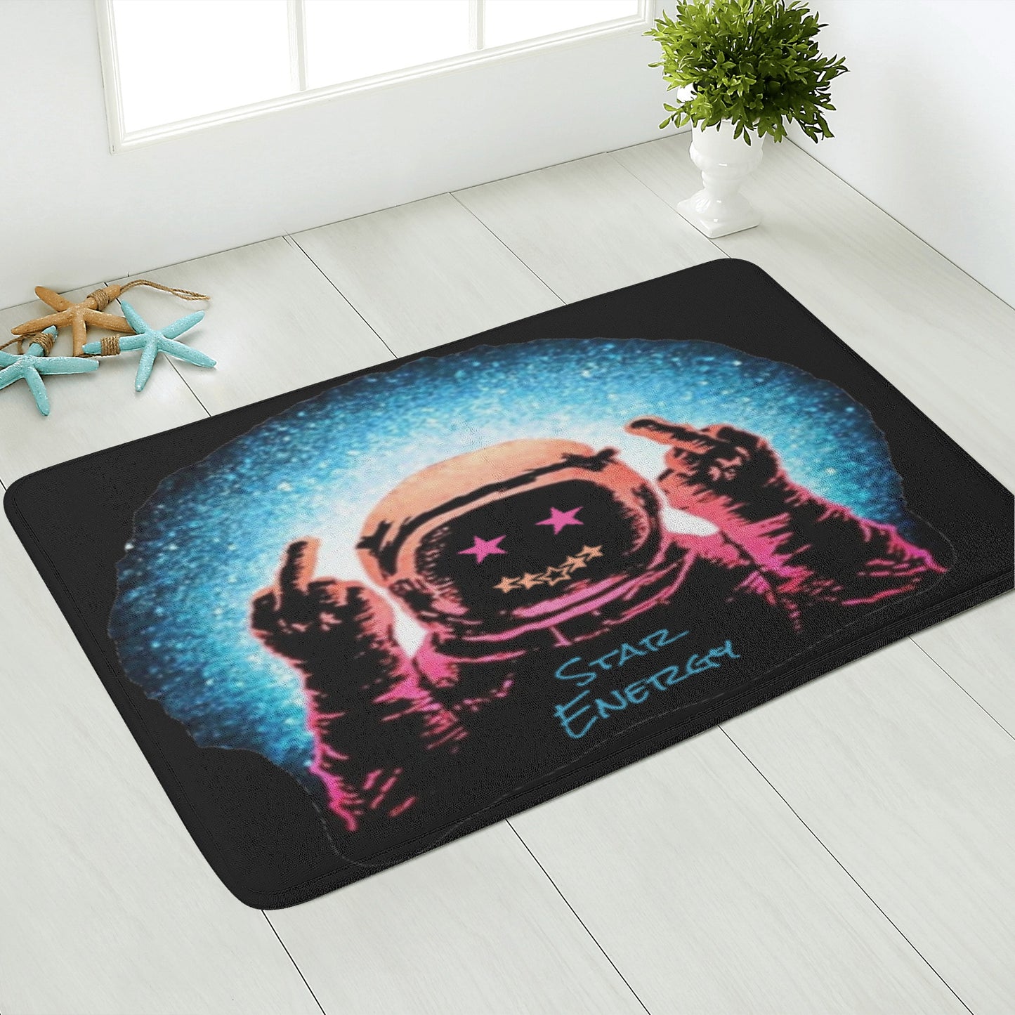 Star Energy Plush Doormat