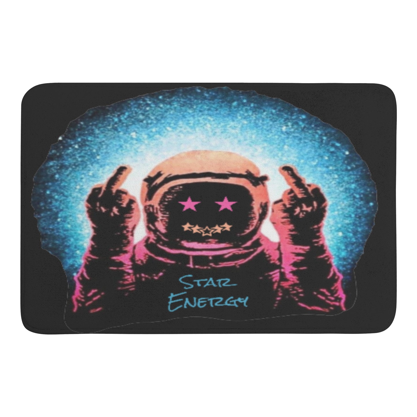 Star Energy Plush Doormat