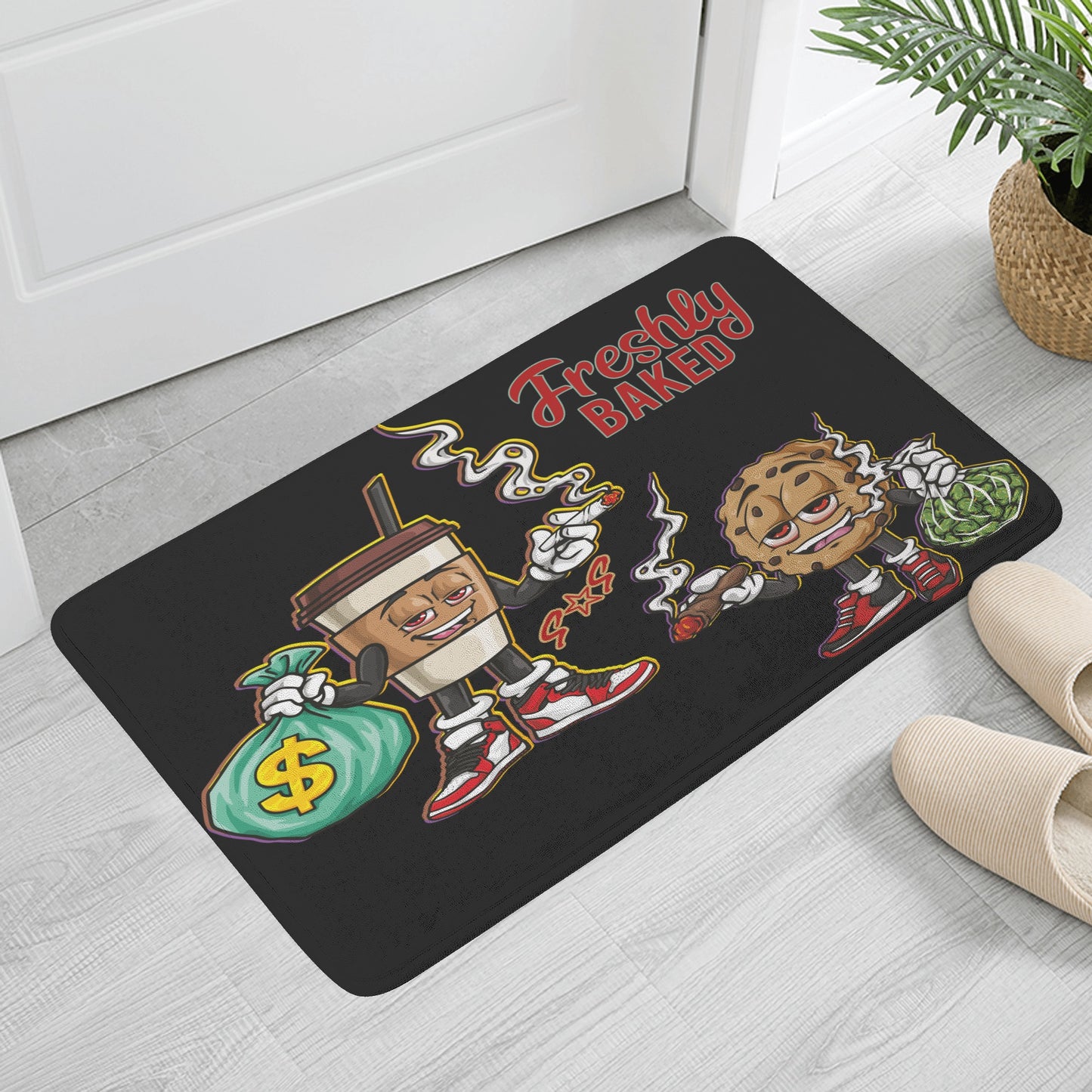 Freshly Baked 4/20 Edition Plush Doormat