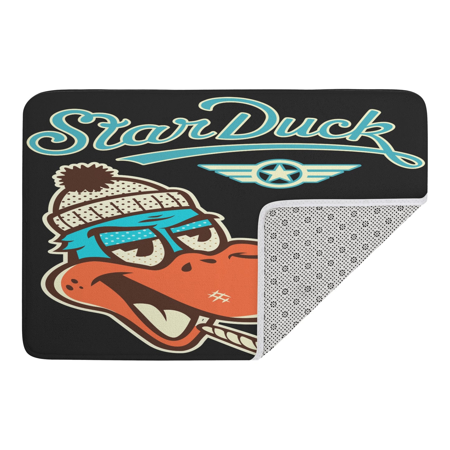 Star Duck Plush Doormat