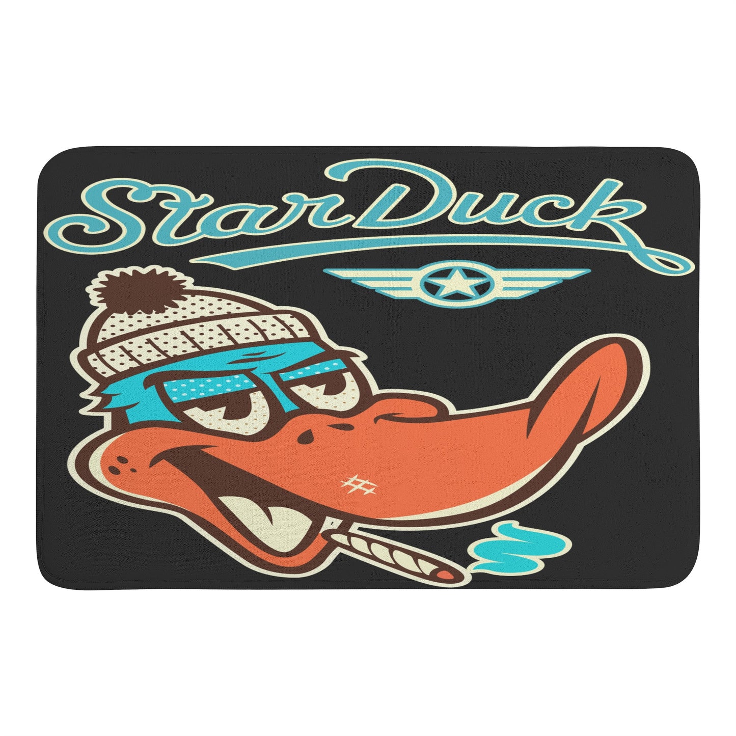 Star Duck Plush Doormat