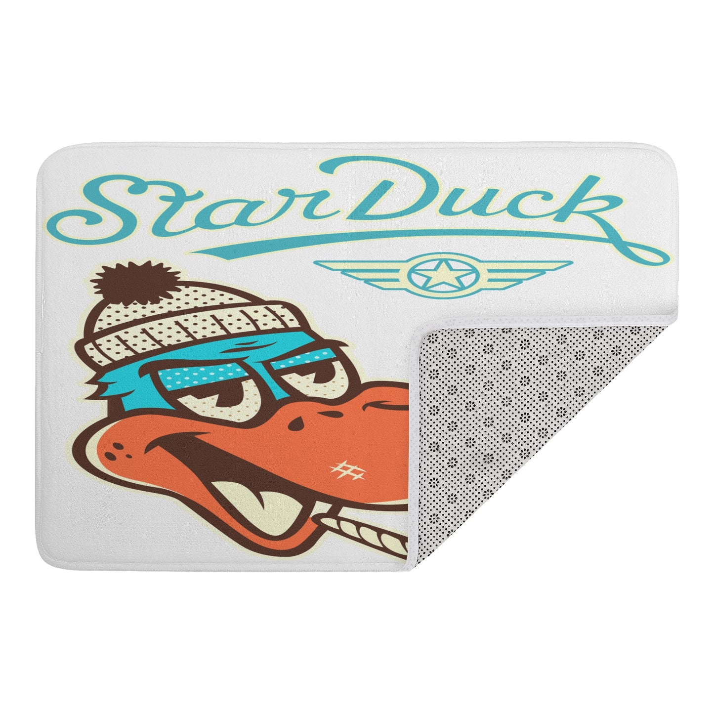 Star Duck Plush Doormat