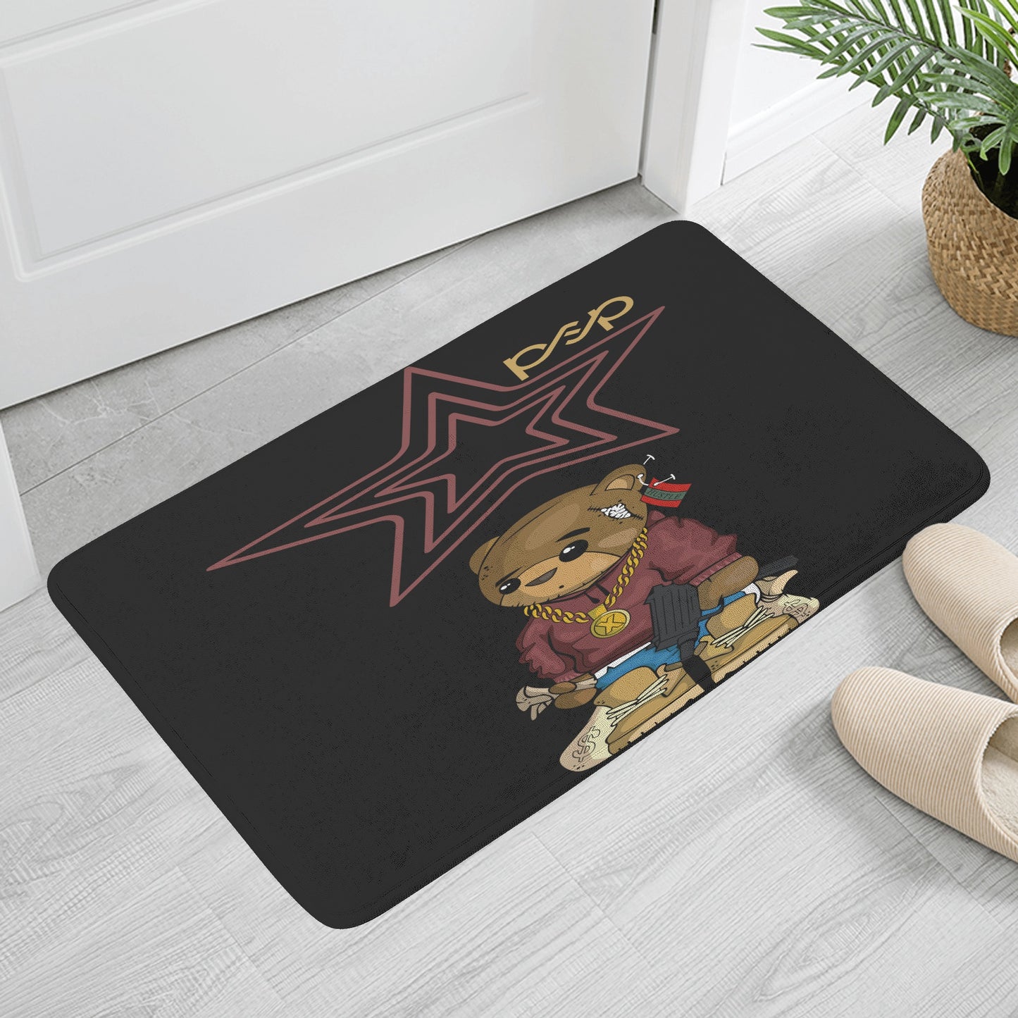 P.S.P Collaboration Plush Doormat