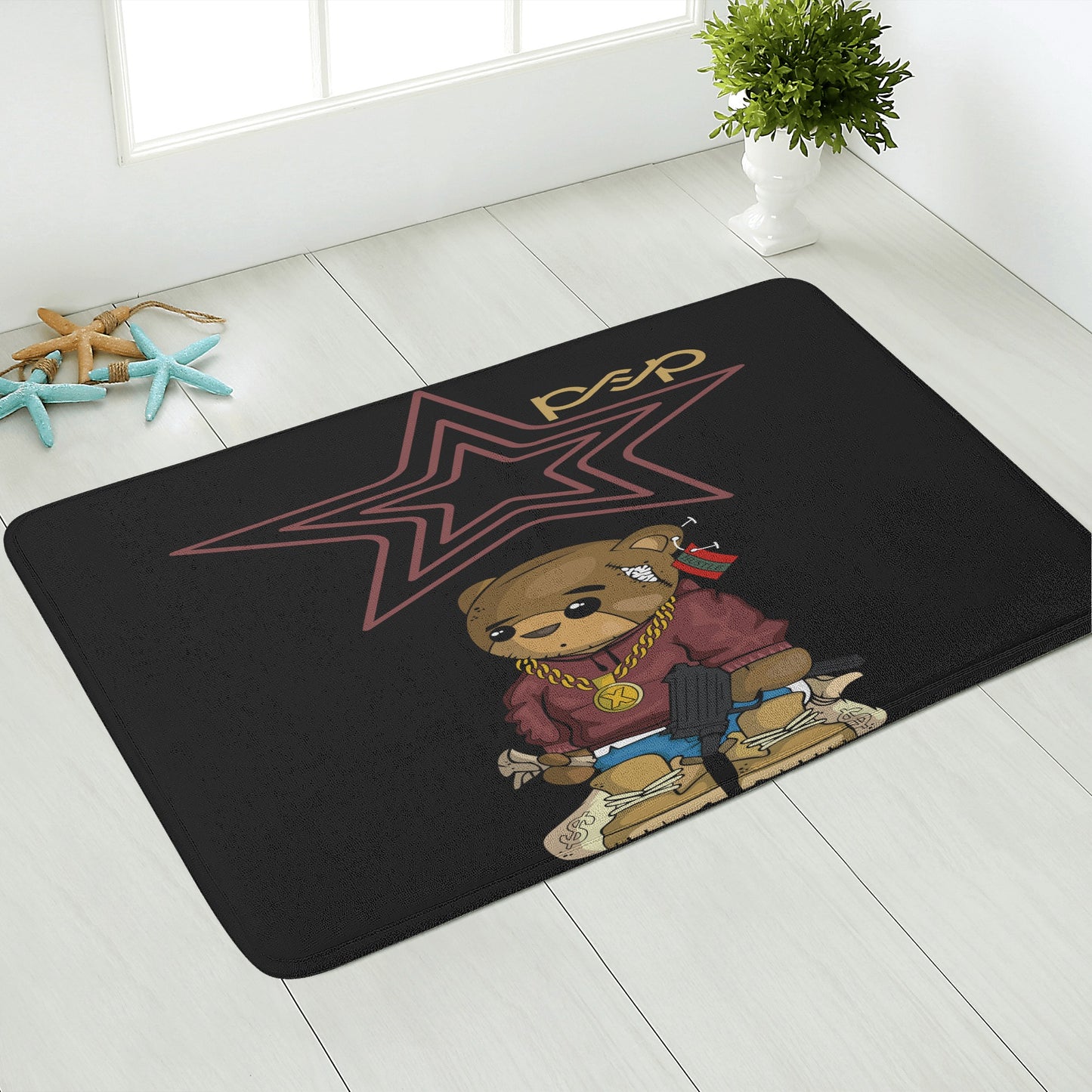 P.S.P Collaboration Plush Doormat