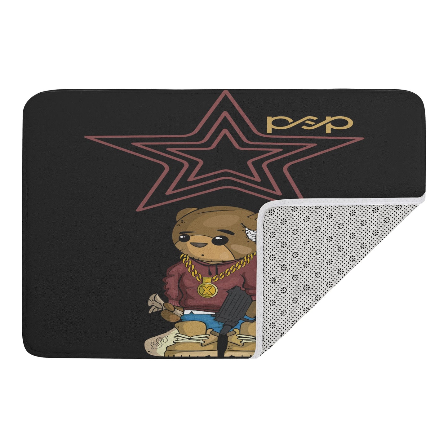 P.S.P Collaboration Plush Doormat