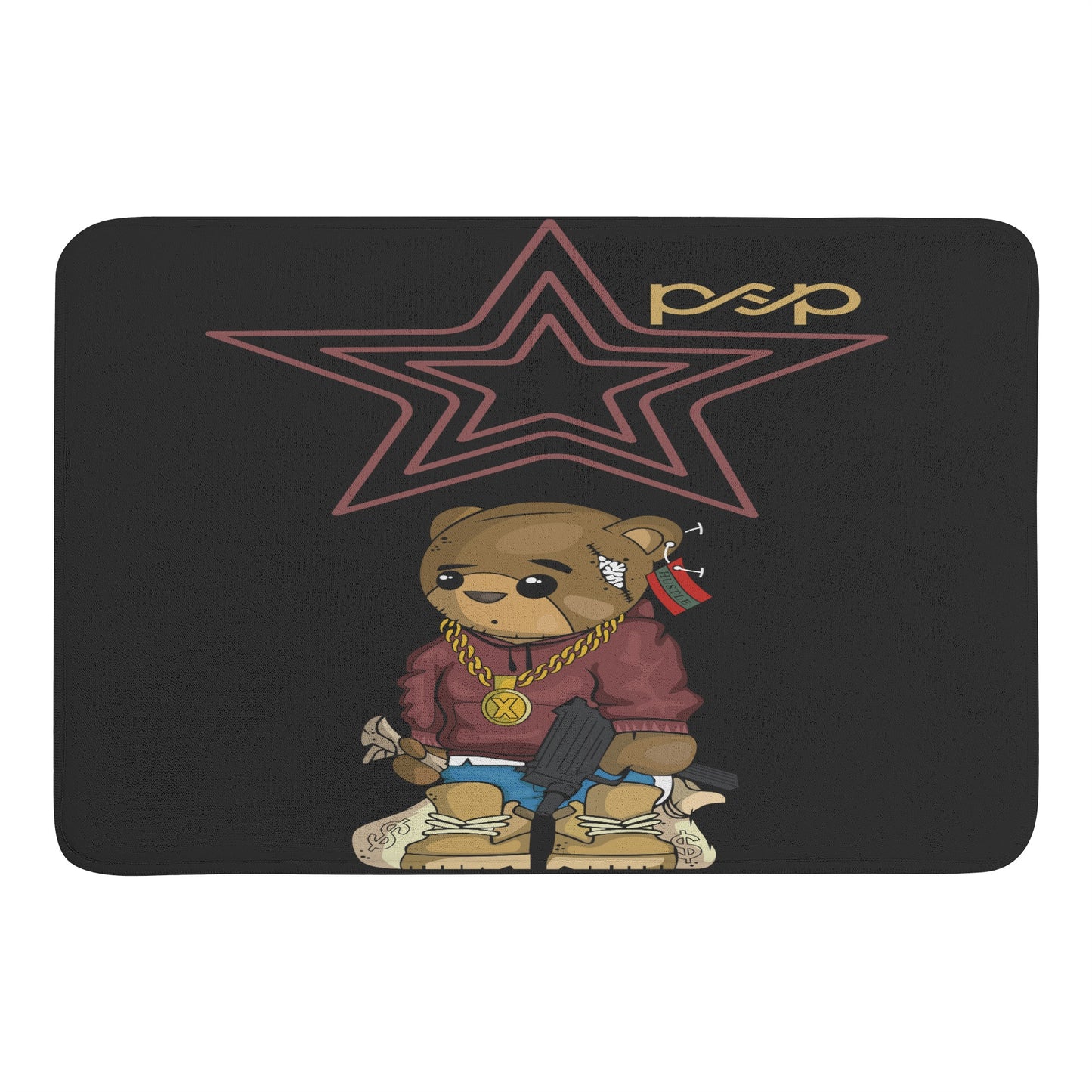 P.S.P Collaboration Plush Doormat