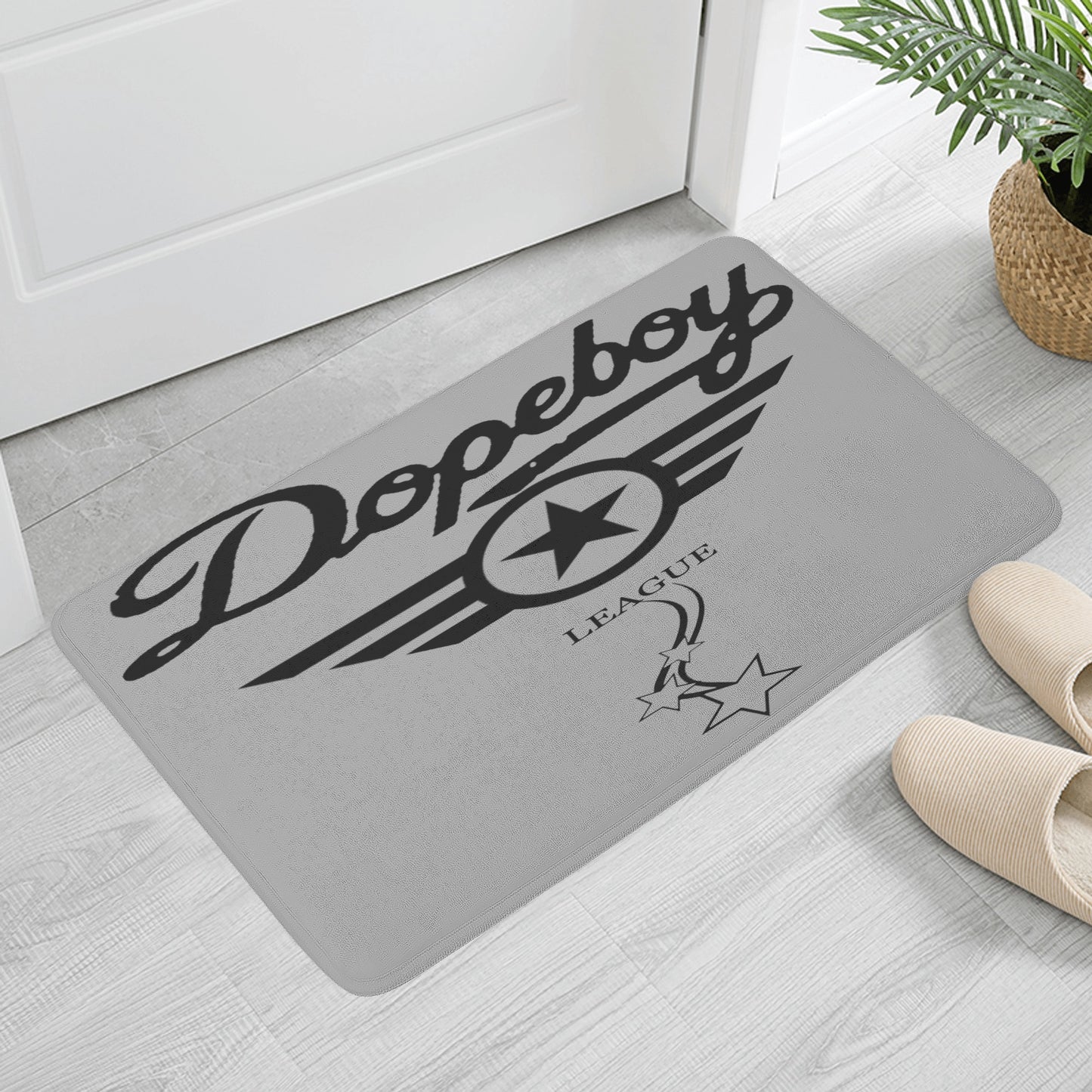 Dope Boy League Plush Doormat