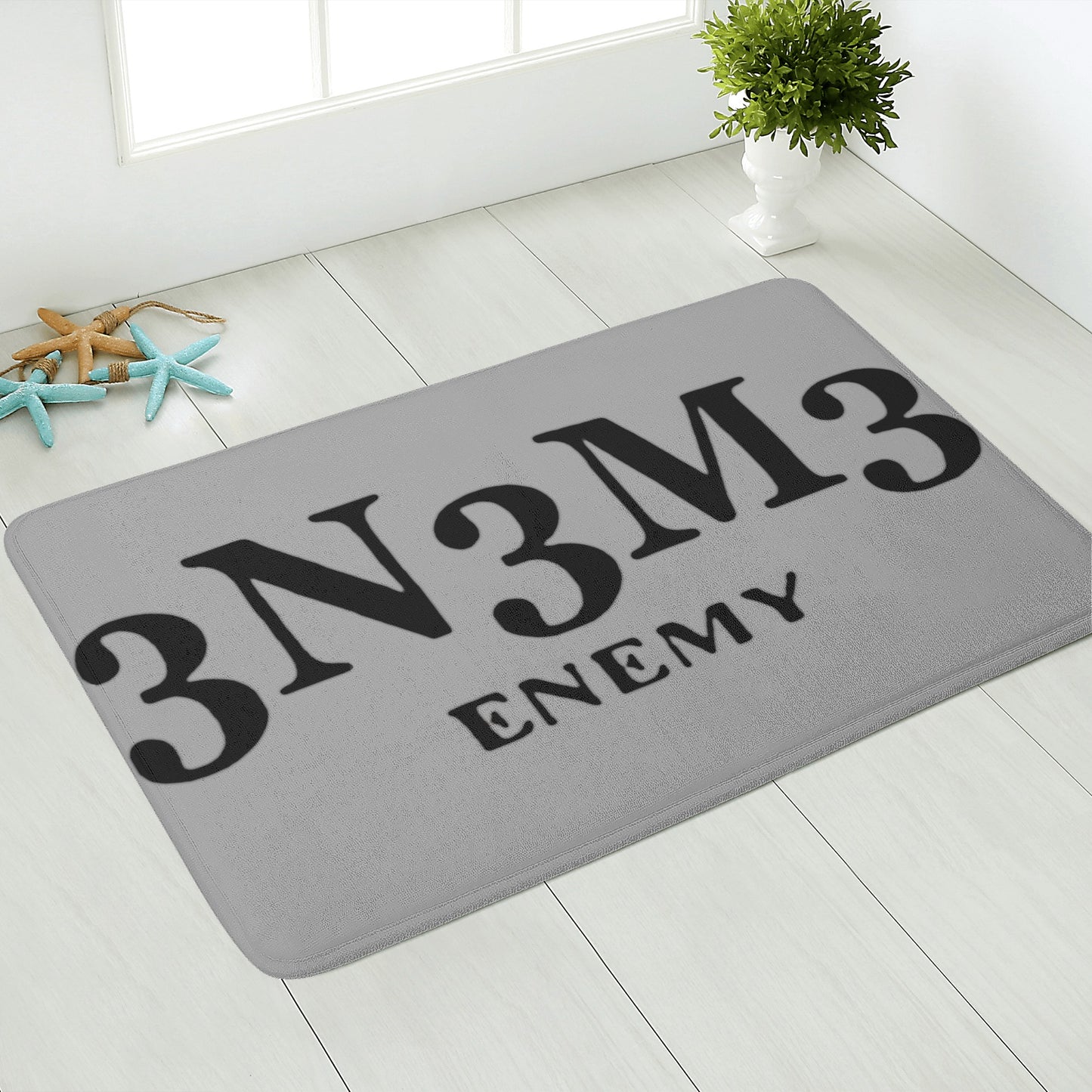 3.N.3.M.3 Enemy Plush Doormat